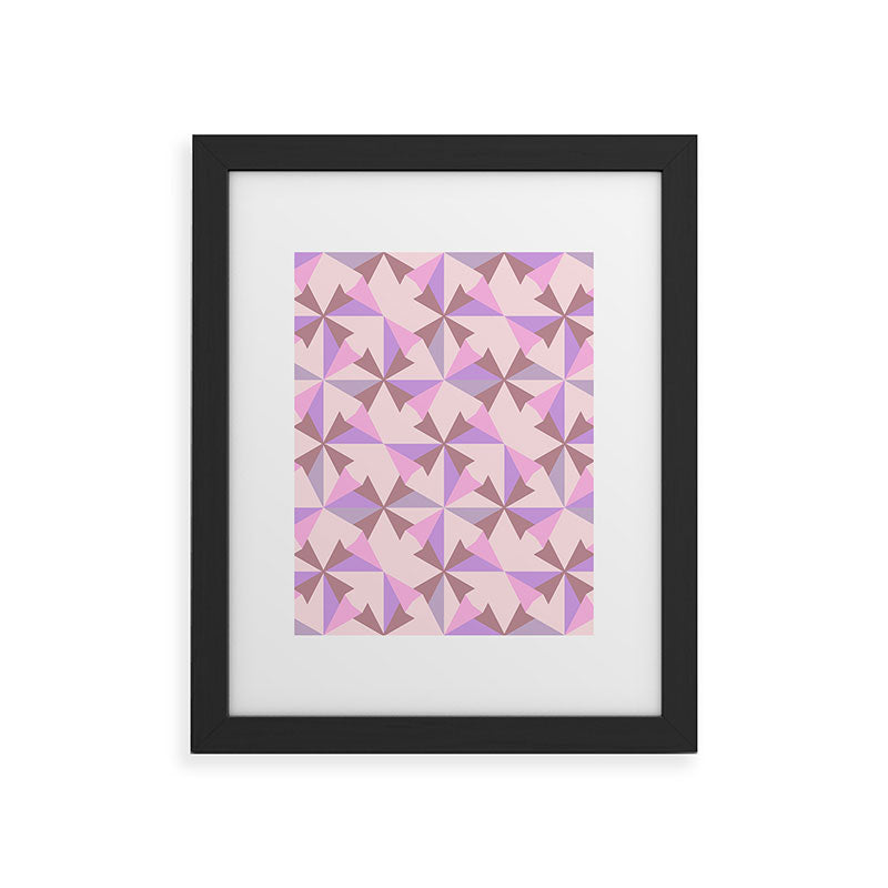 Mirimo Bosa Rosado Framed Art Print