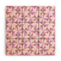 Mirimo Bosa Rosado Wood Wall Mural
