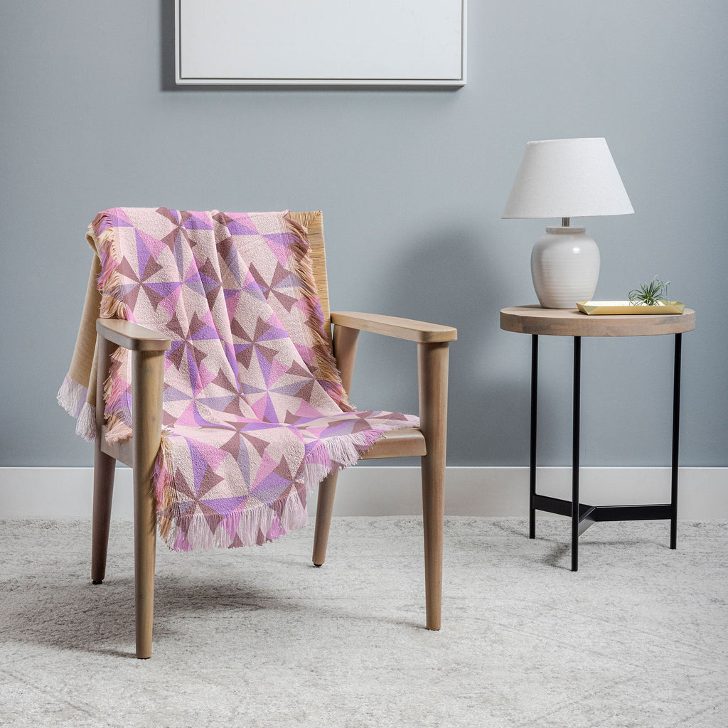 Mirimo Bosa Rosado Throw Blanket
