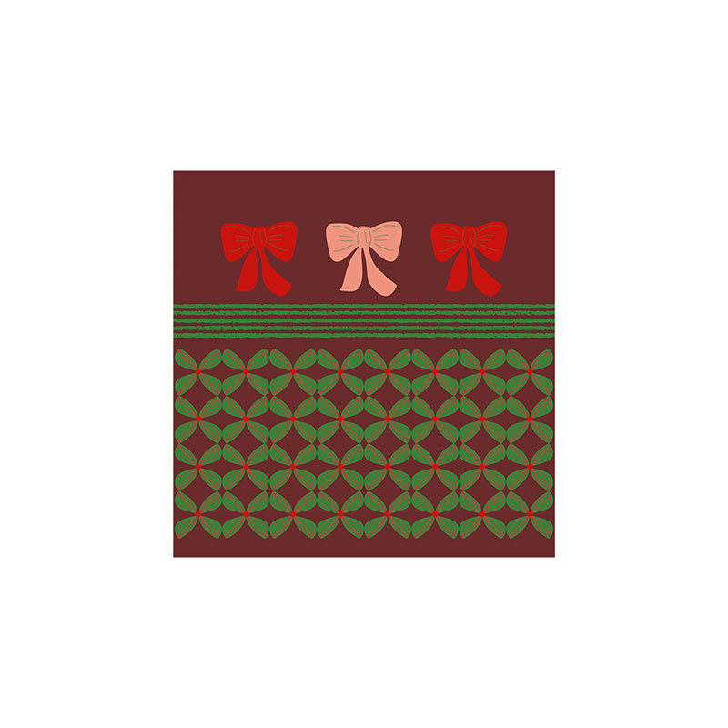 Mirimo Bows and Christmas Greens Art Print