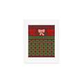 Mirimo Bows and Christmas Greens Art Print