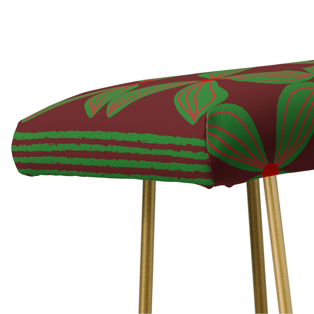 Mirimo Bows and Christmas Greens Bench