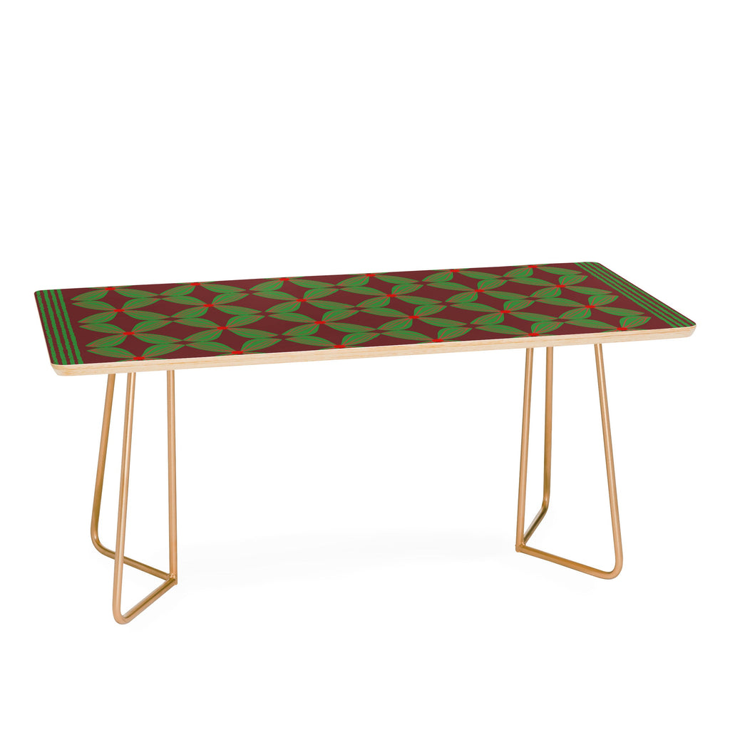 Mirimo Bows and Christmas Greens Coffee Table