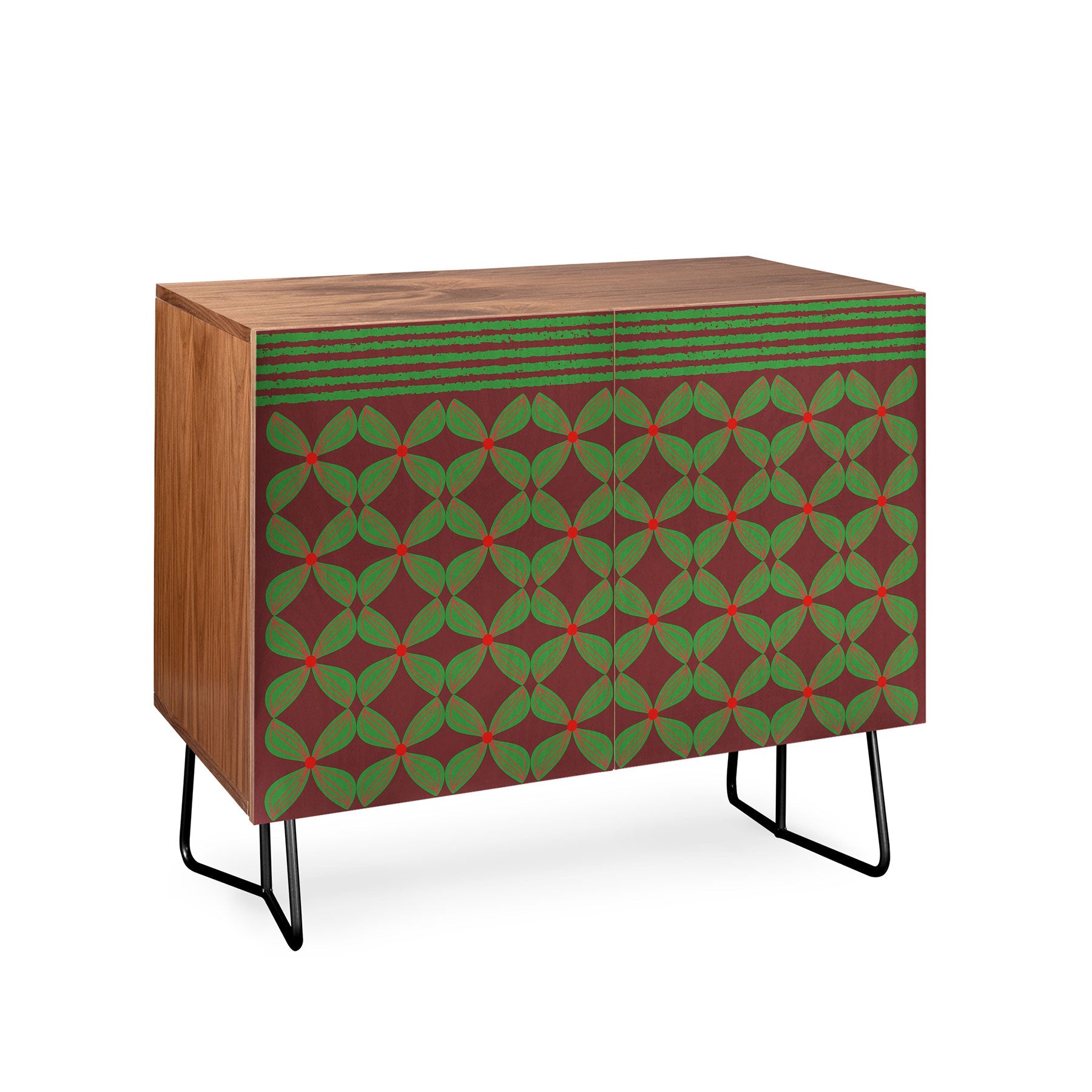 Mirimo Bows and Christmas Greens Credenza