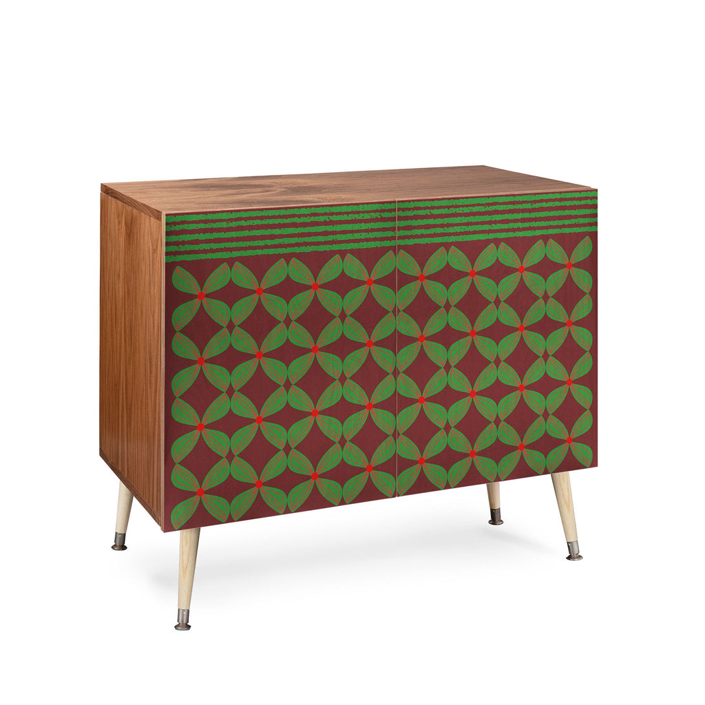 Mirimo Bows and Christmas Greens Credenza