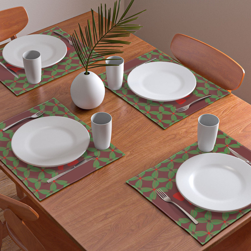 Mirimo Bows and Christmas Greens Placemat