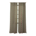 Mirimo Bows and Christmas Greens Sheer Window Curtain