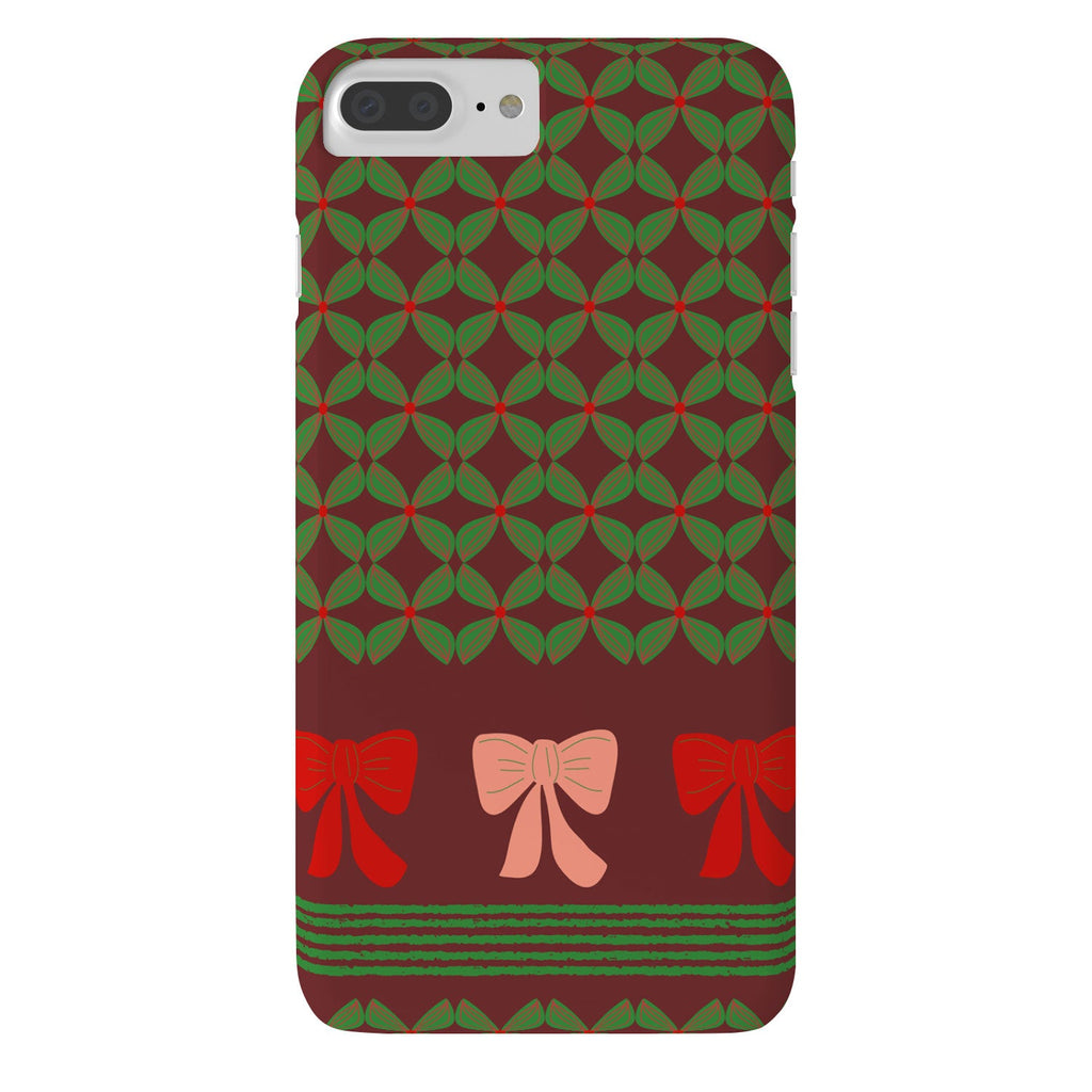 Mirimo Bows and Christmas Greens Phone Case