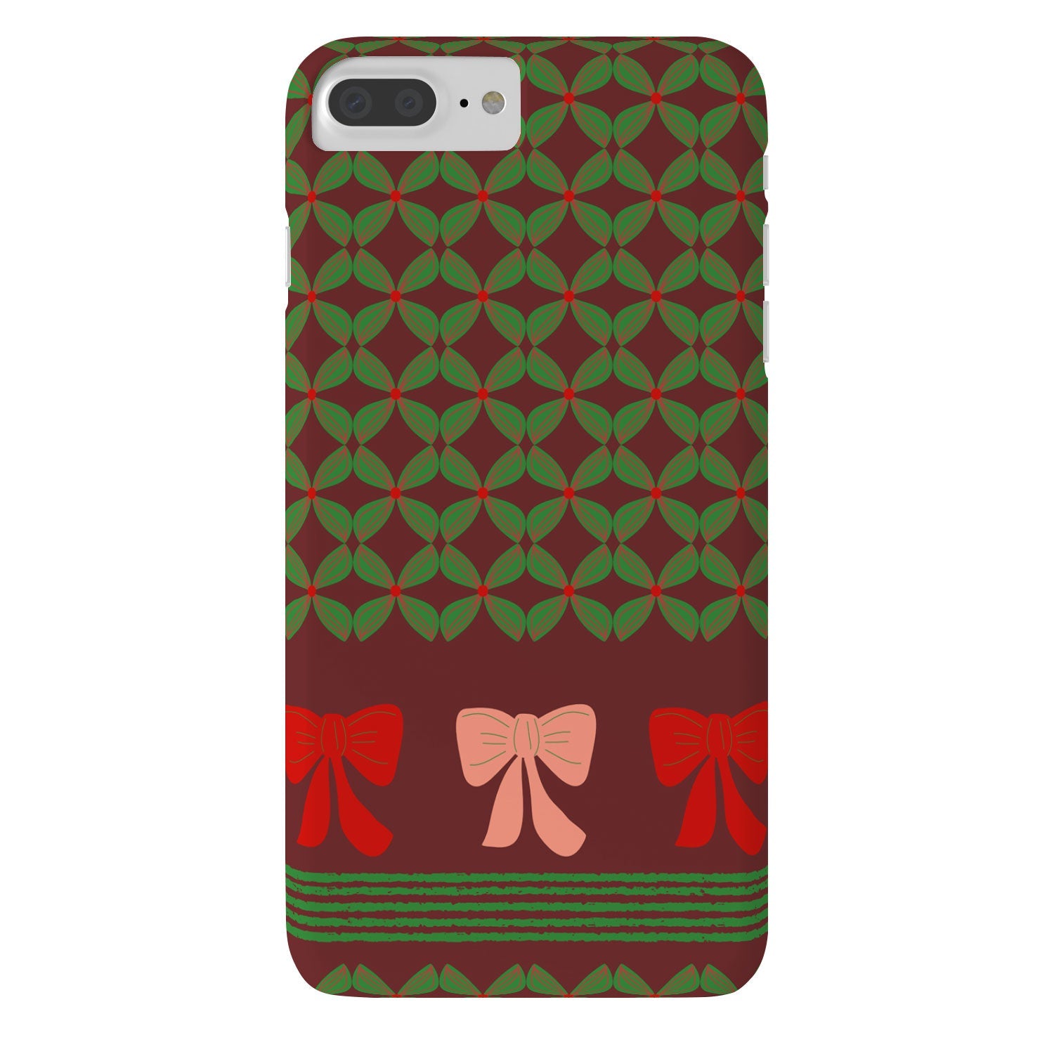 Mirimo Bows and Christmas Greens Phone Case