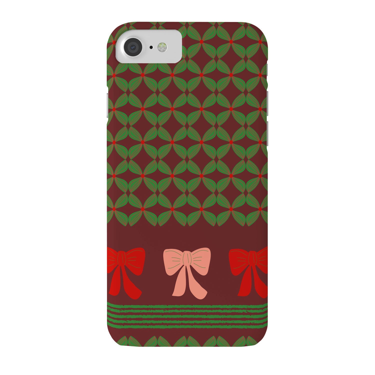 Mirimo Bows and Christmas Greens Phone Case
