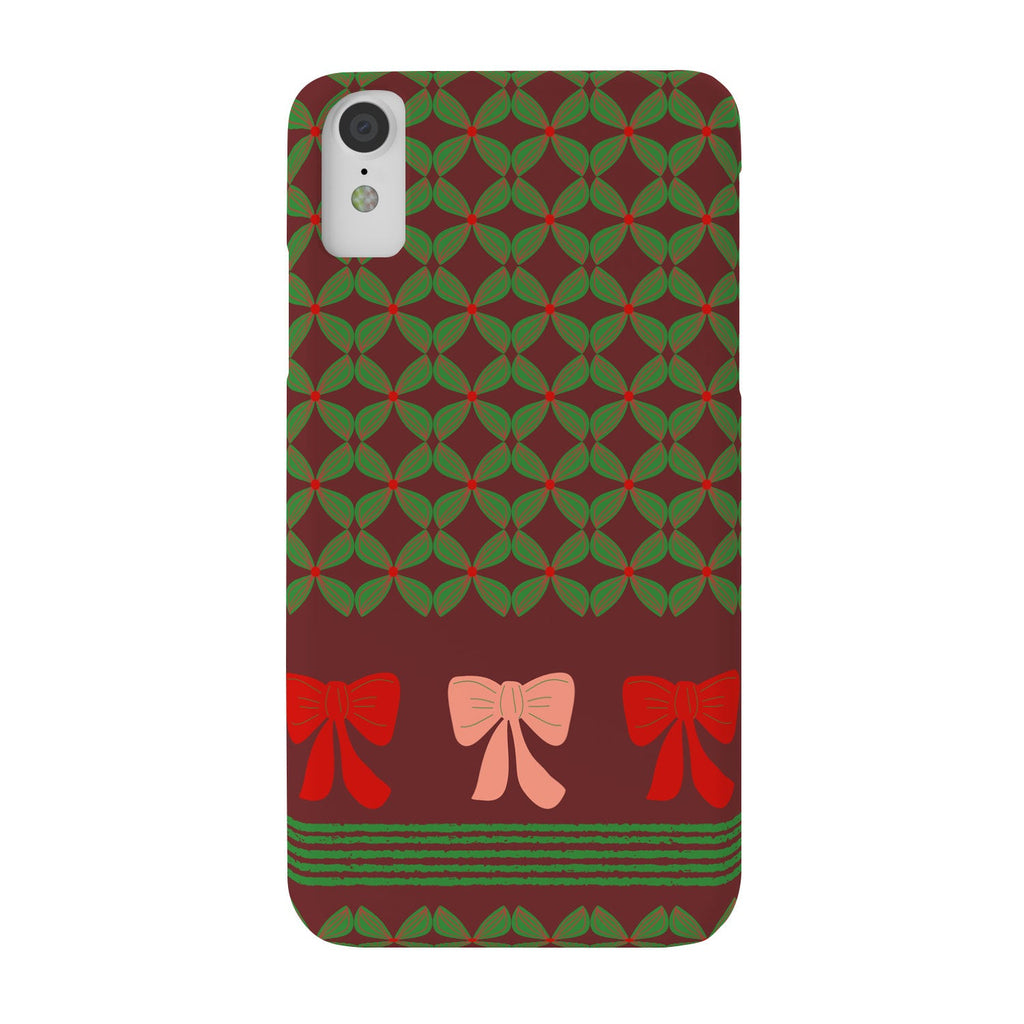 Mirimo Bows and Christmas Greens Phone Case