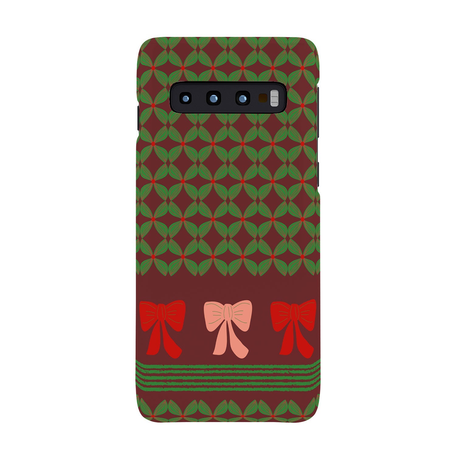 Mirimo Bows and Christmas Greens Phone Case