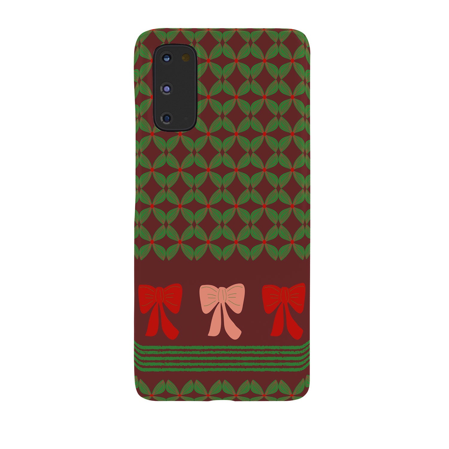 Mirimo Bows and Christmas Greens Phone Case