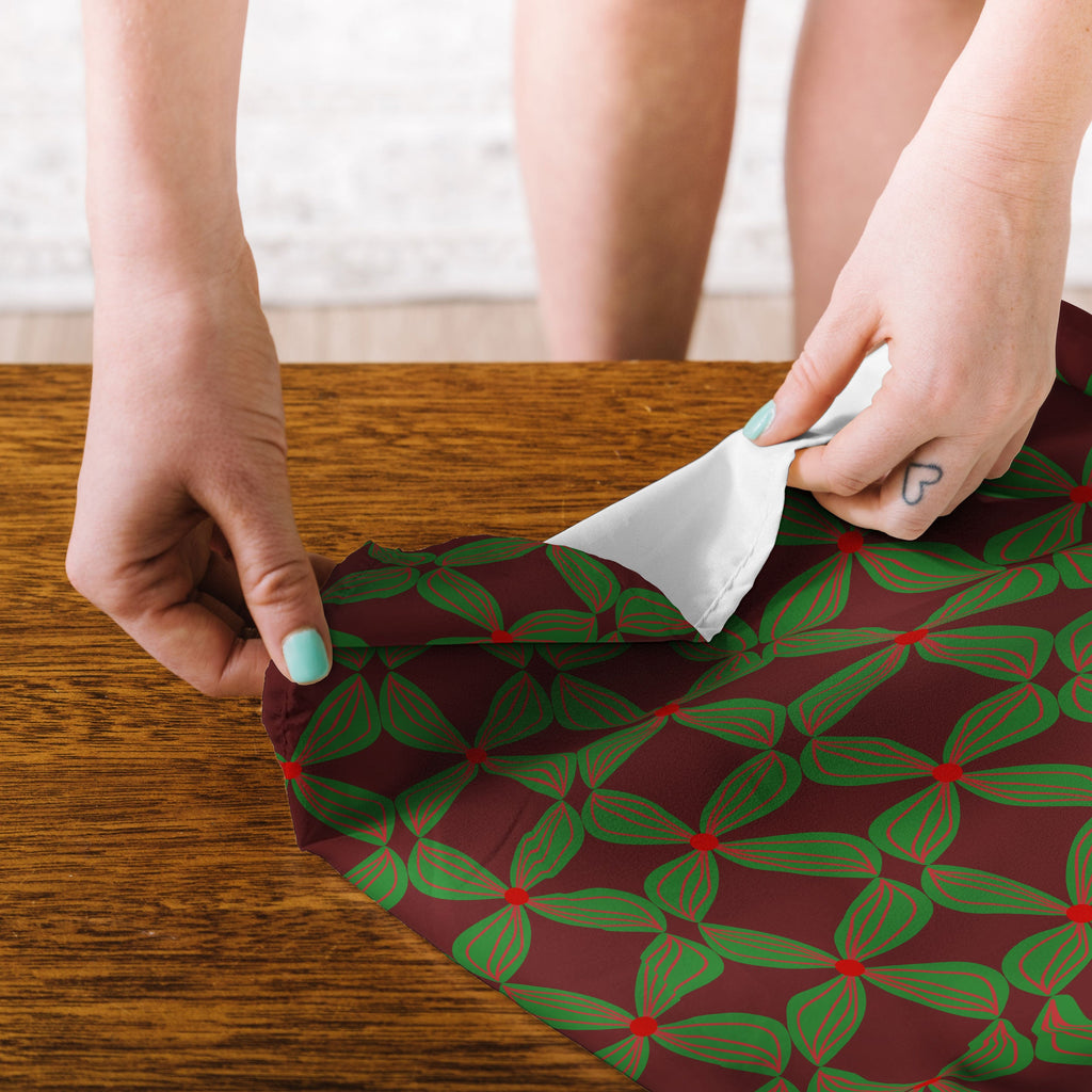 Mirimo Bows and Christmas Greens Tapestry