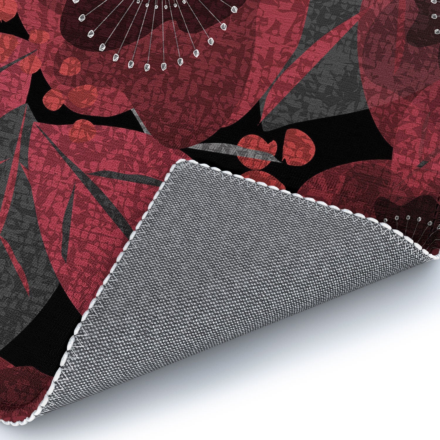 Mirimo Dark Red Romance Area Rug