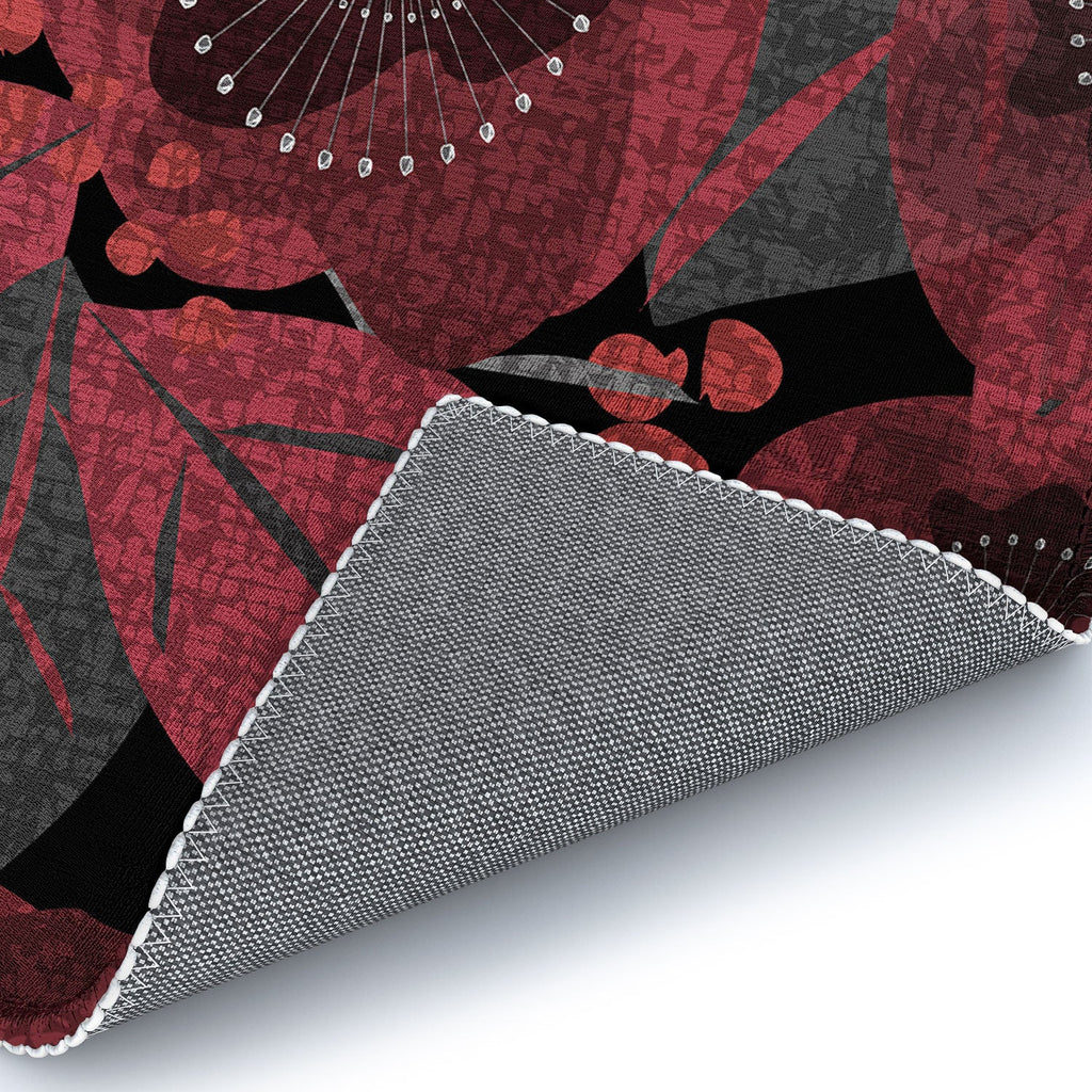 Mirimo Dark Red Romance Area Rug