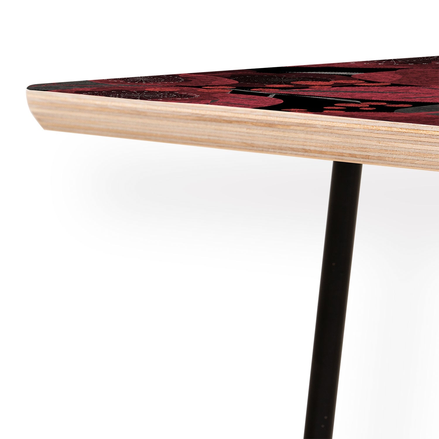 Mirimo Dark Red Romance Coffee Table