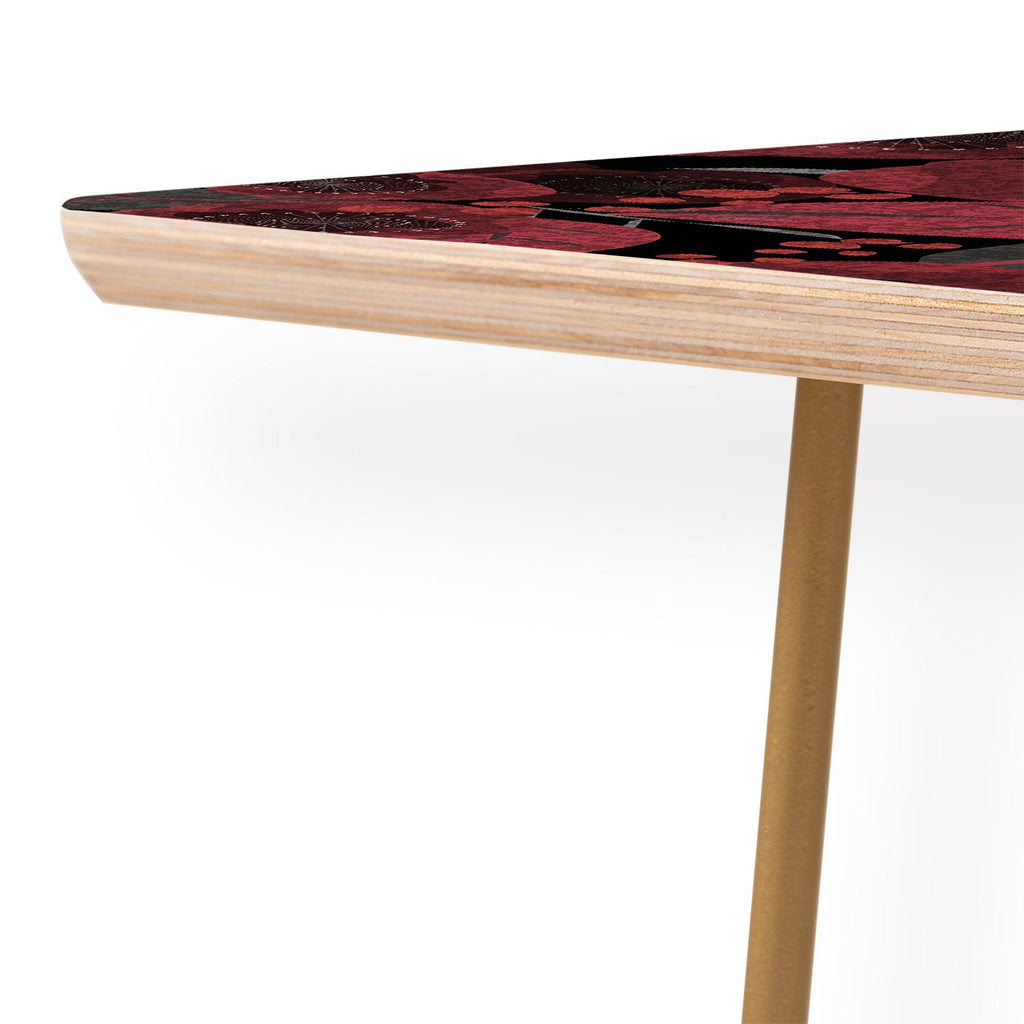 Mirimo Dark Red Romance Coffee Table
