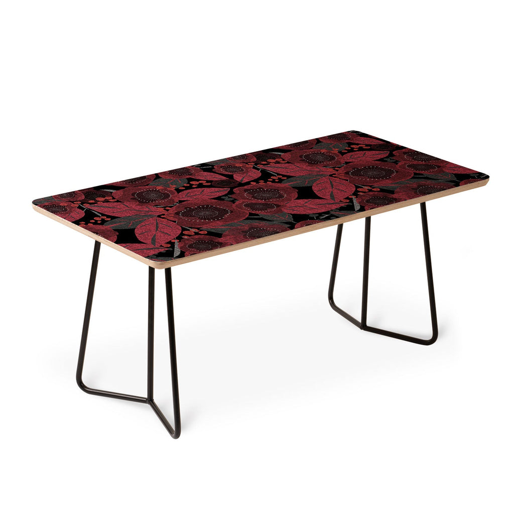Mirimo Dark Red Romance Coffee Table