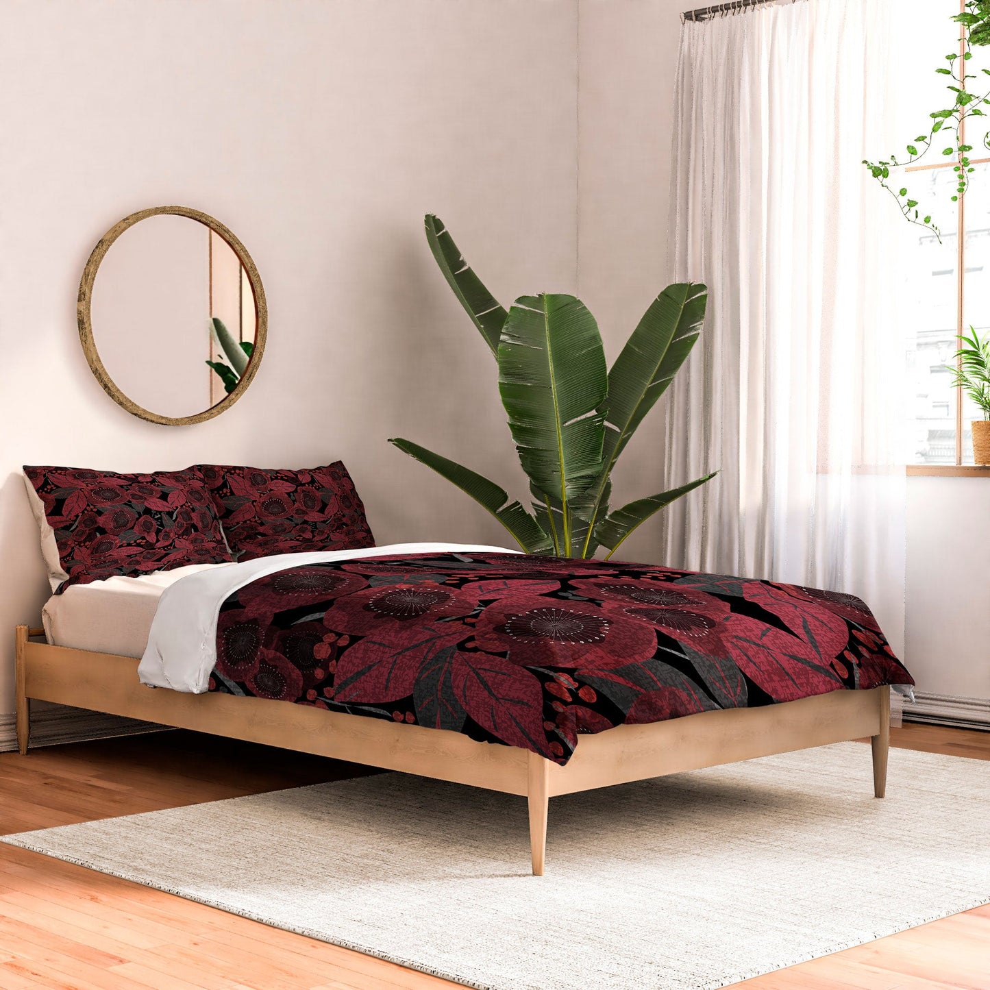 Mirimo Dark Red Romance Comforter