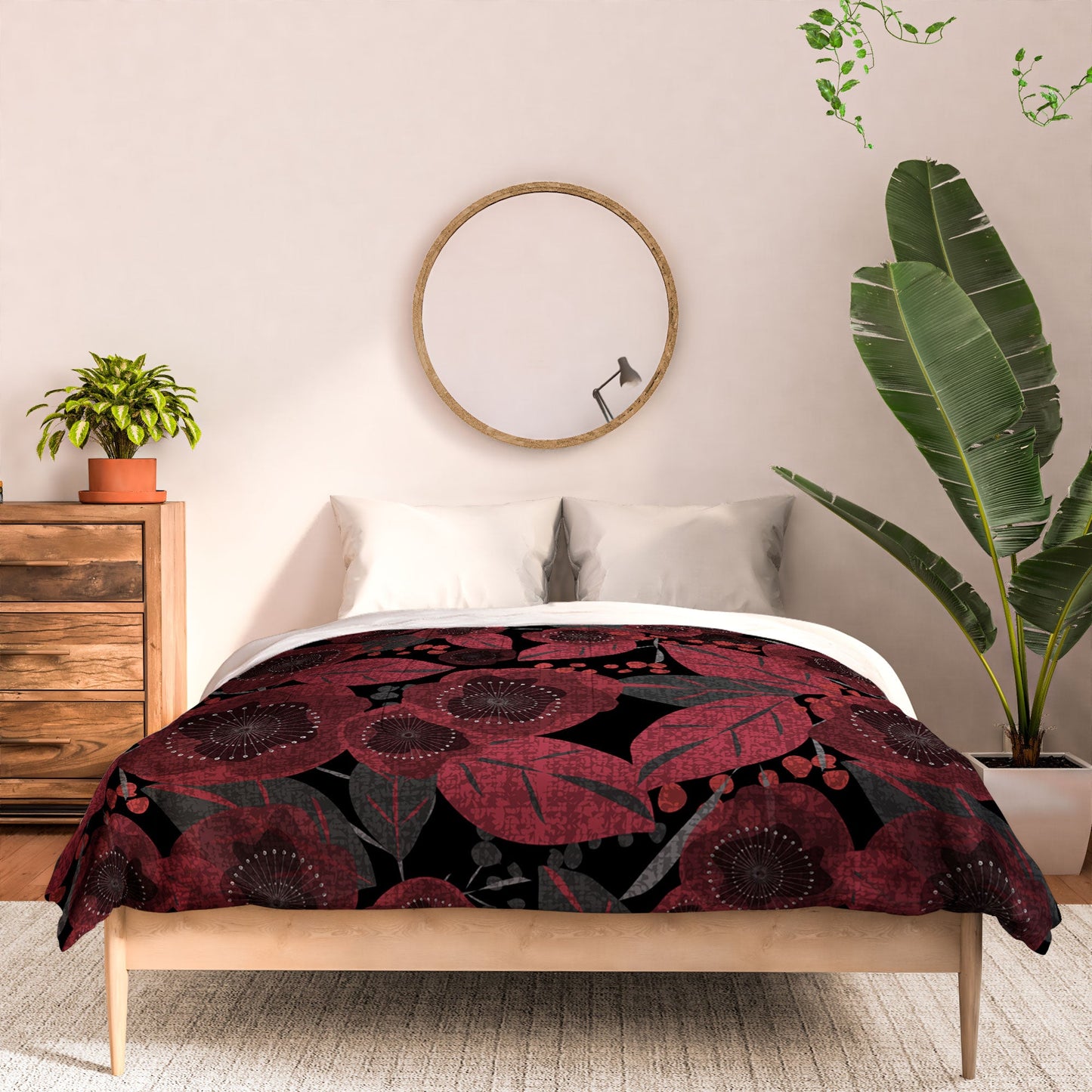 Mirimo Dark Red Romance Comforter