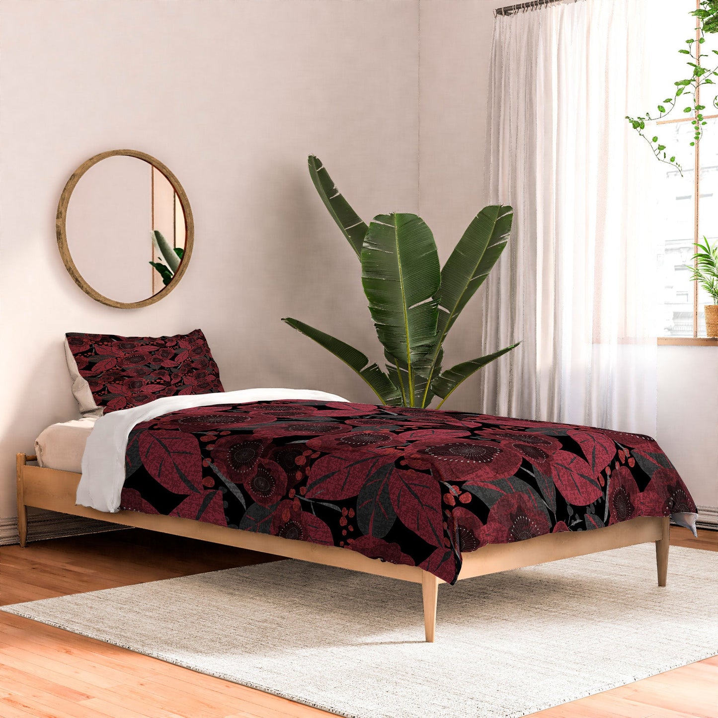 Mirimo Dark Red Romance Comforter