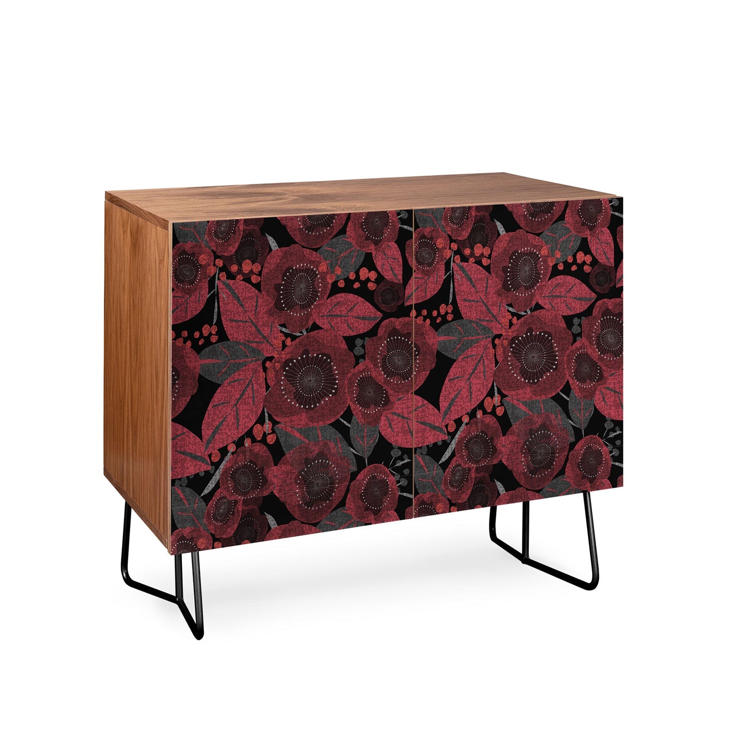 Mirimo Dark Red Romance Credenza