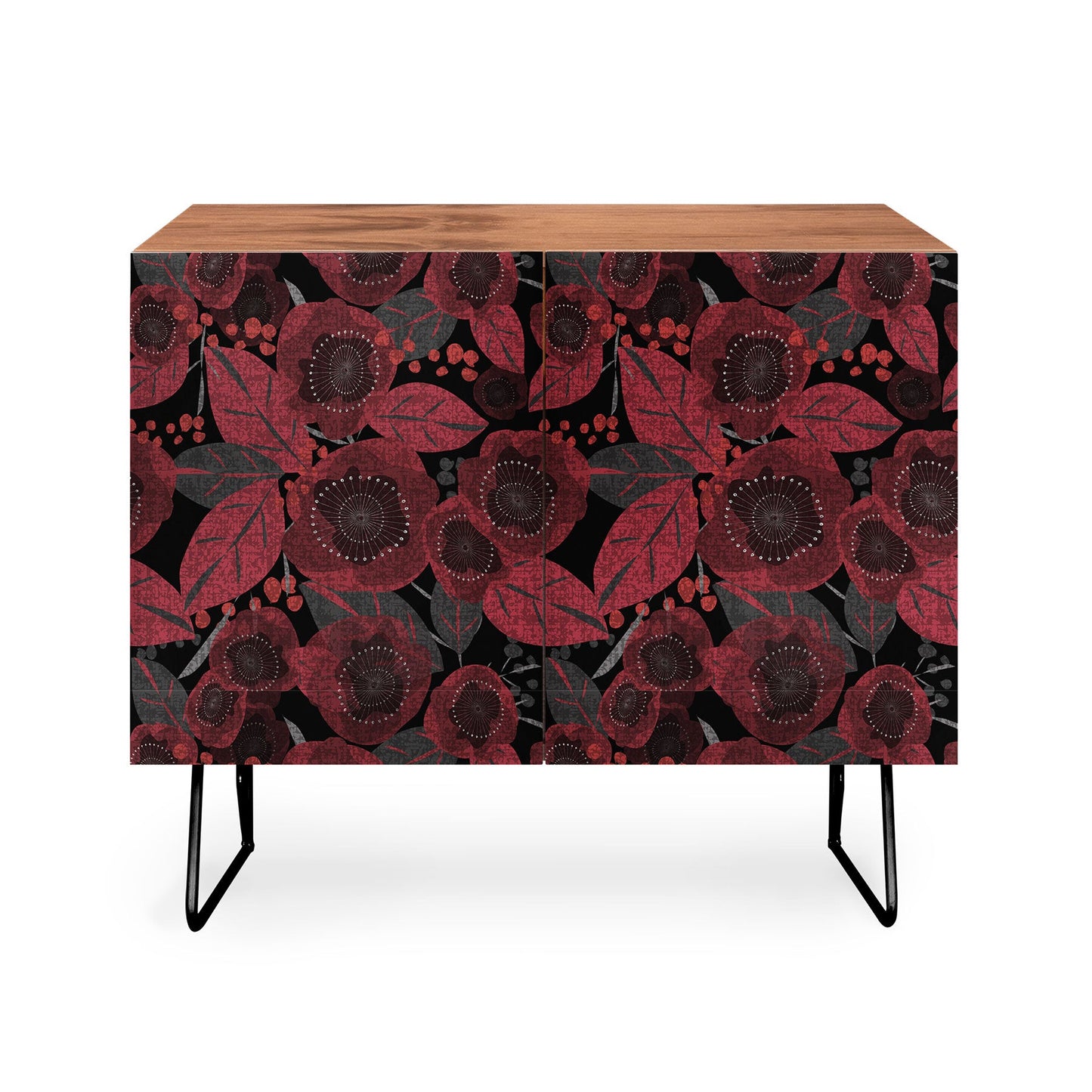 Mirimo Dark Red Romance Credenza