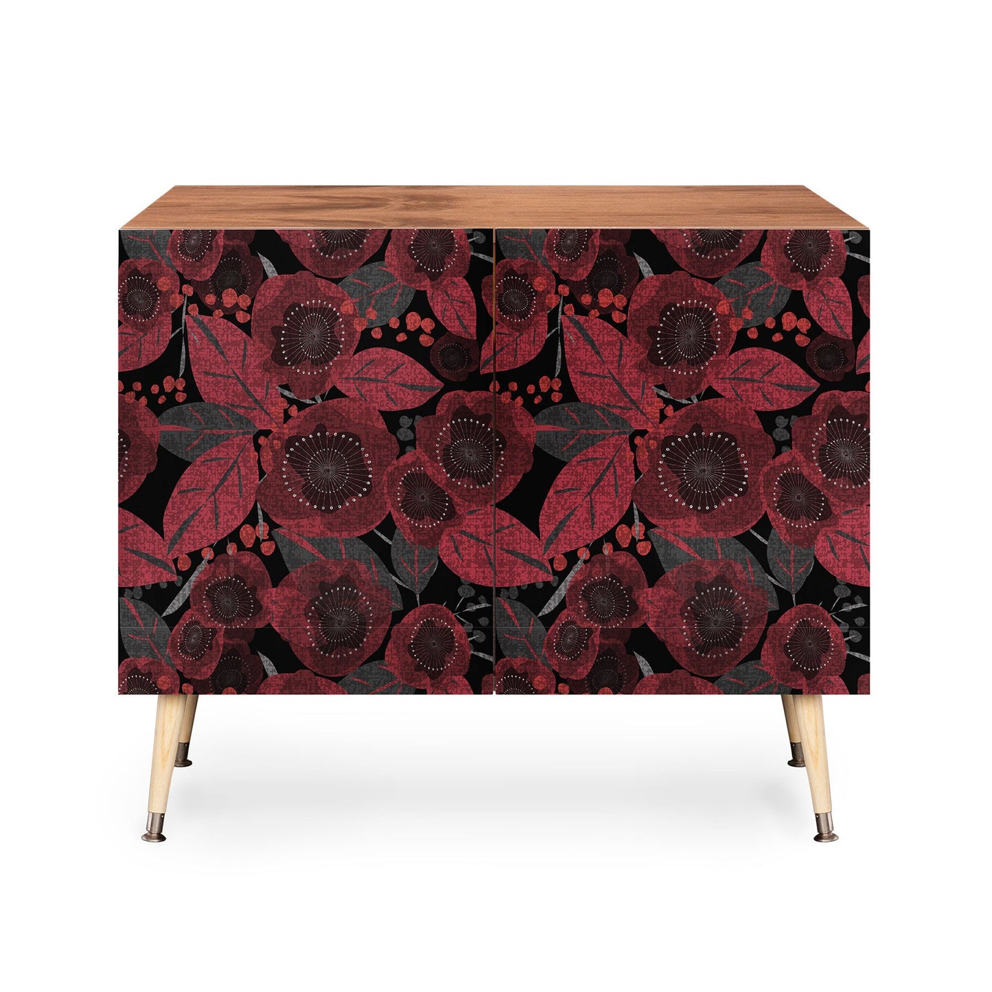 Mirimo Dark Red Romance Credenza