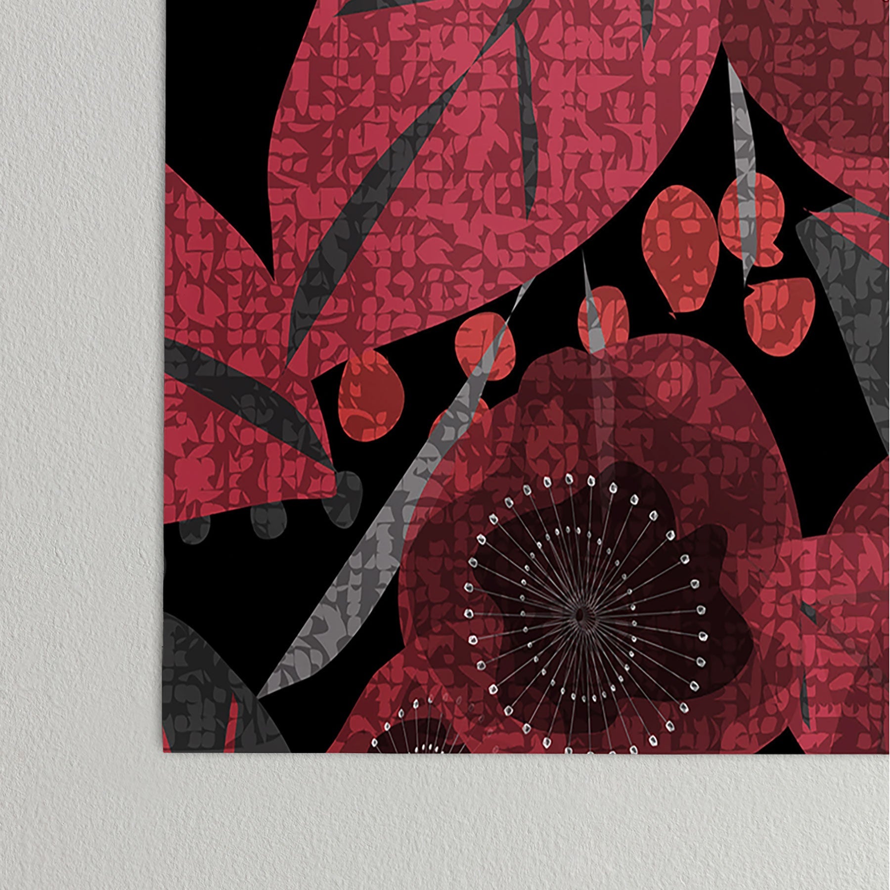 Mirimo Dark Red Romance Poster