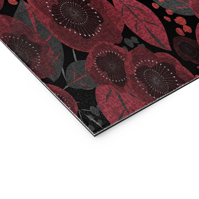 Mirimo Dark Red Romance Welcome Mat