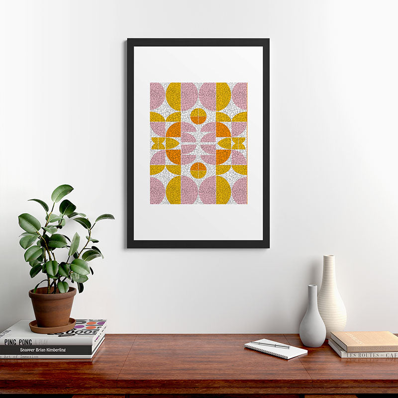 Mirimo FunGeo Framed Art Print