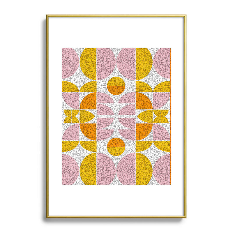 Mirimo FunGeo Metal Framed Art Print