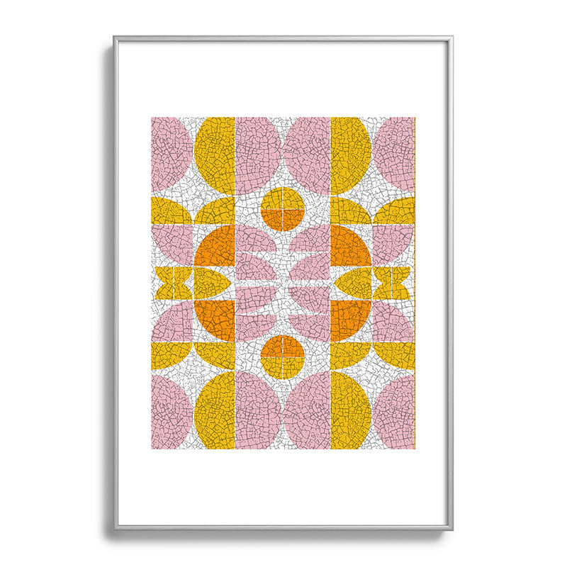 Mirimo FunGeo Metal Framed Art Print