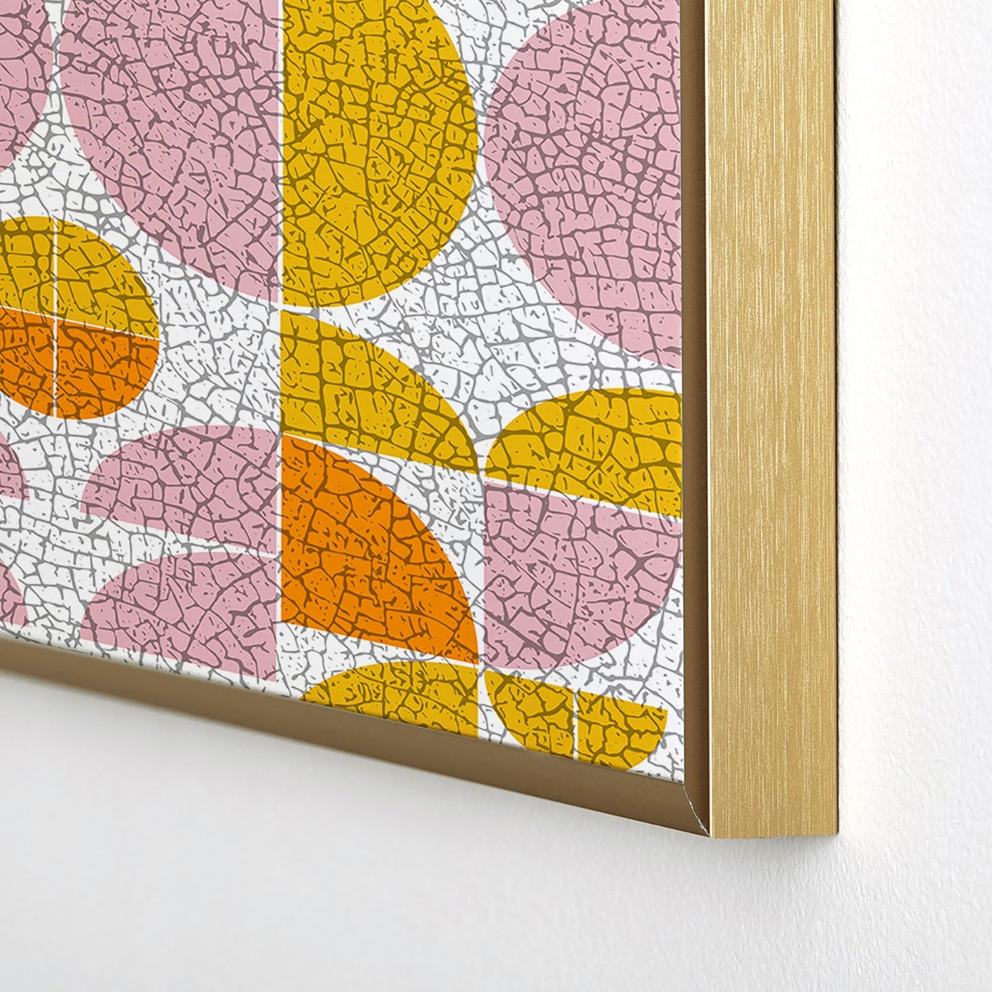 Mirimo FunGeo Square Metal Framed Art Print