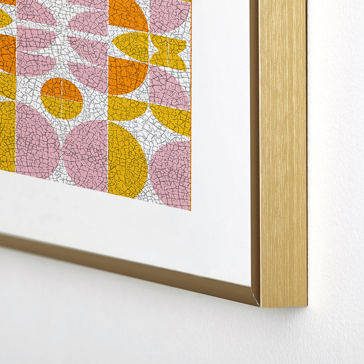Mirimo FunGeo Metal Framed Art Print