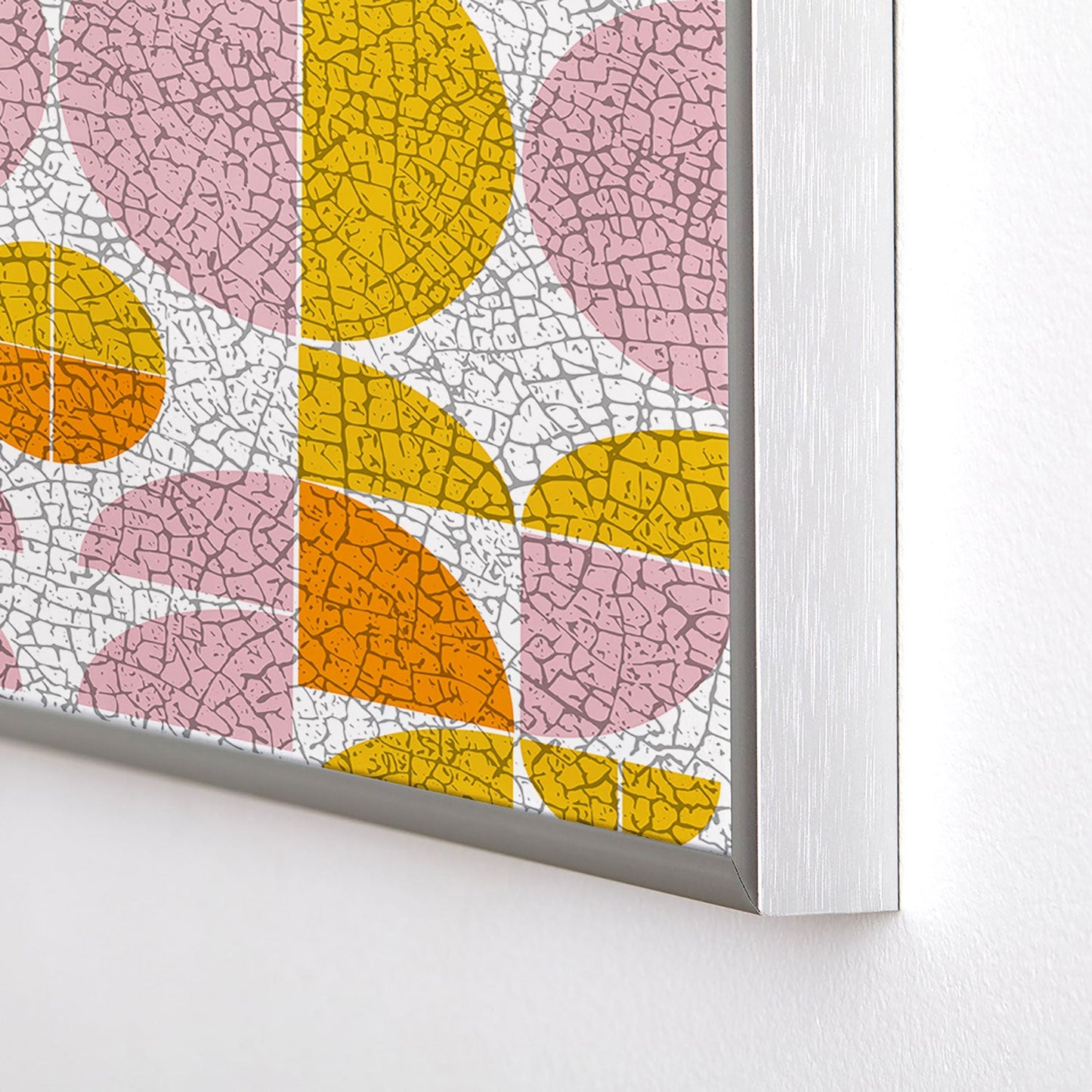 Mirimo FunGeo Square Metal Framed Art Print