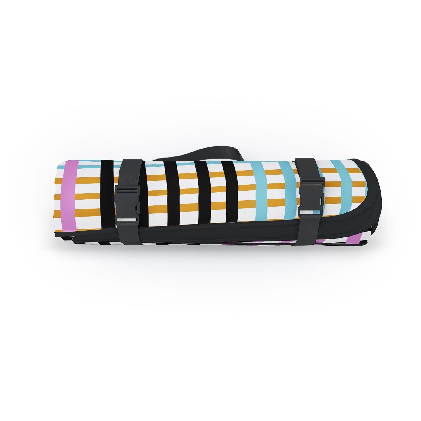 Mirimo Multicolor Gingham Grid Picnic Blanket