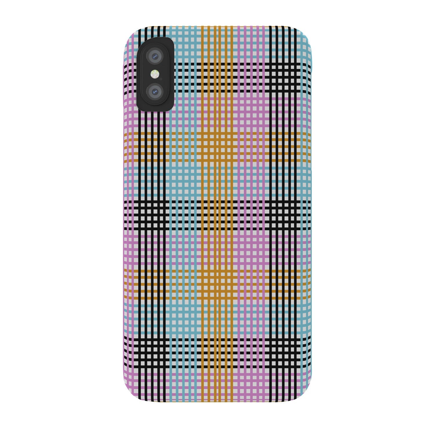 Mirimo Multicolor Gingham Grid Phone Case