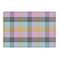 Mirimo Multicolor Gingham Grid Outdoor Rug