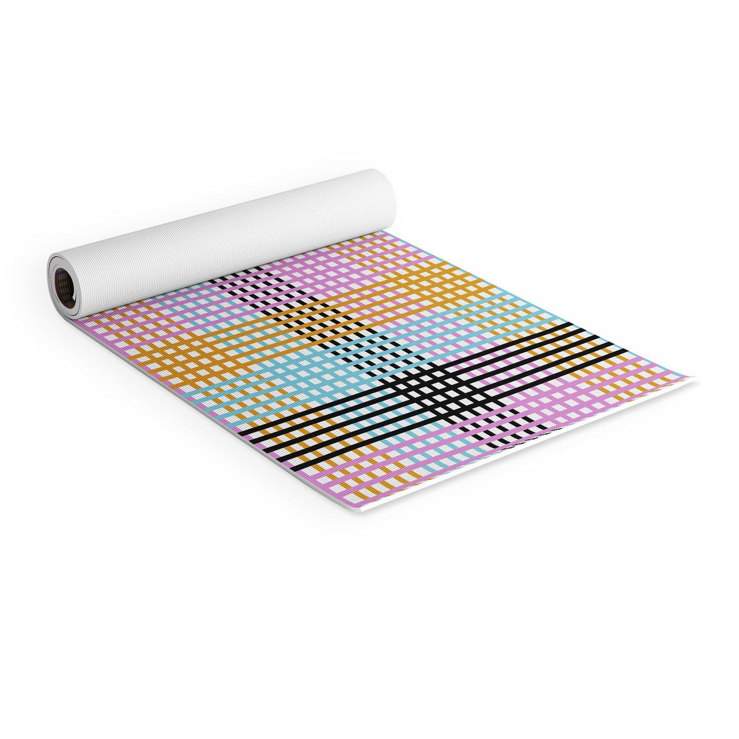Mirimo Multicolor Gingham Grid Yoga Mat