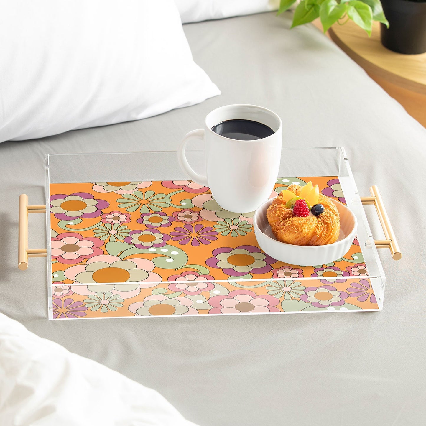 Mirimo Nostalgic 70s in Orange Acrylic Tray