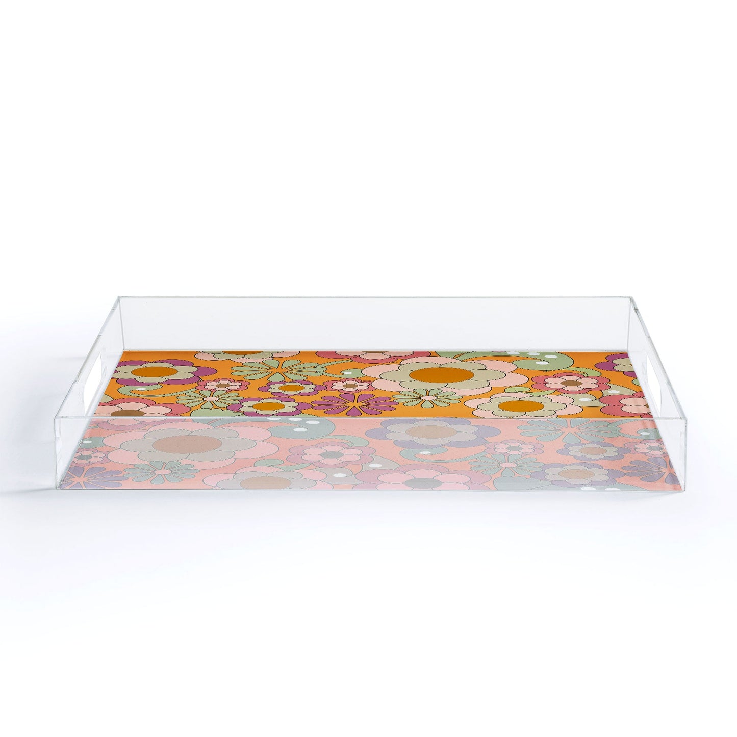 Mirimo Nostalgic 70s in Orange Acrylic Tray