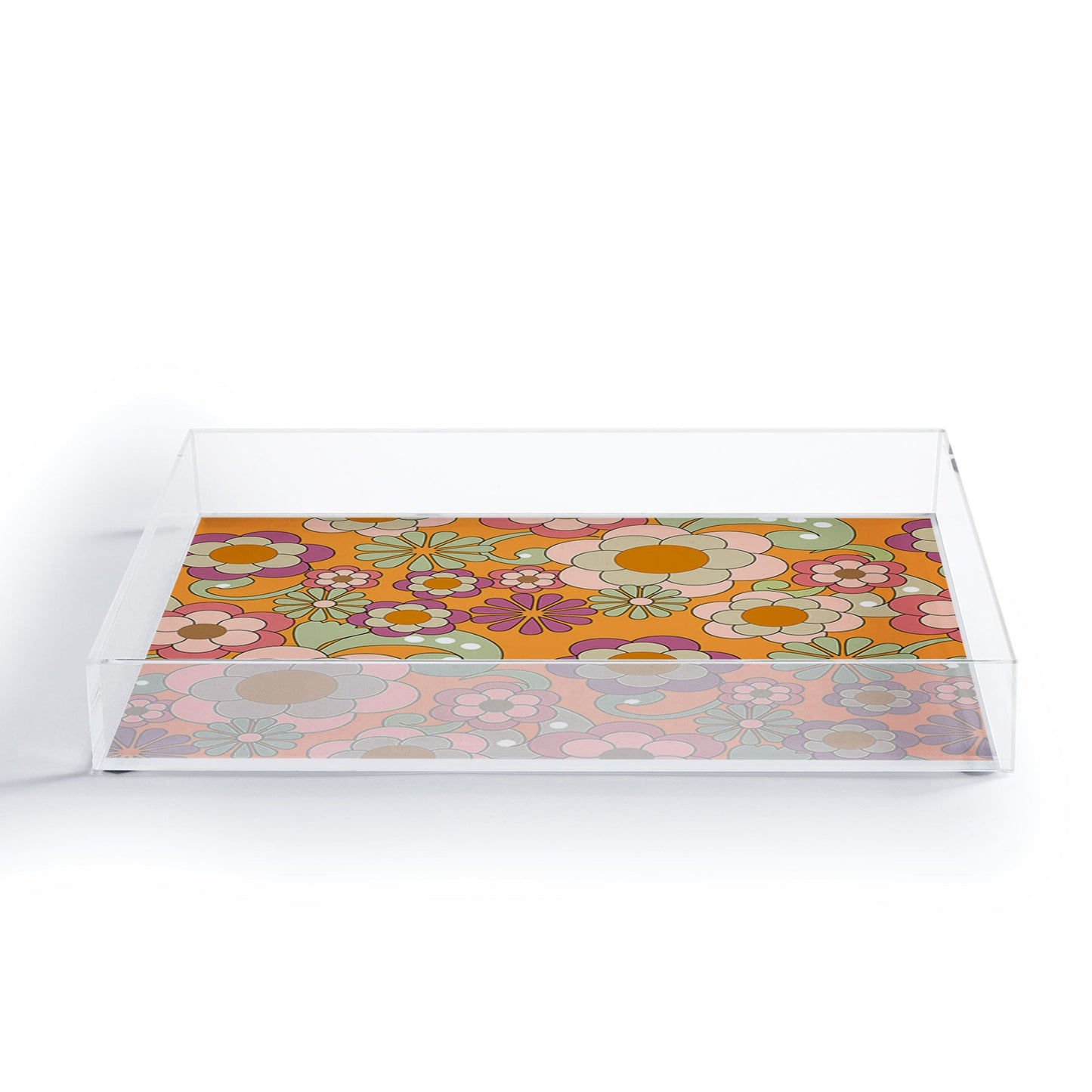 Mirimo Nostalgic 70s in Orange Acrylic Tray