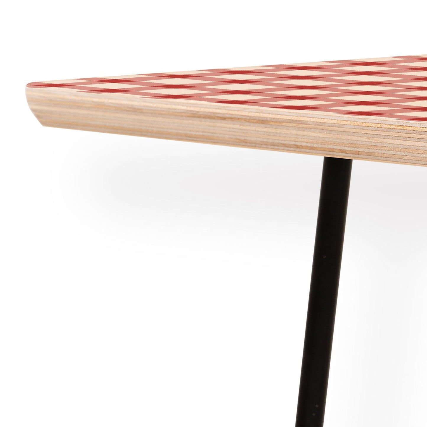 Mirimo Organic Gingham Red Coffee Table
