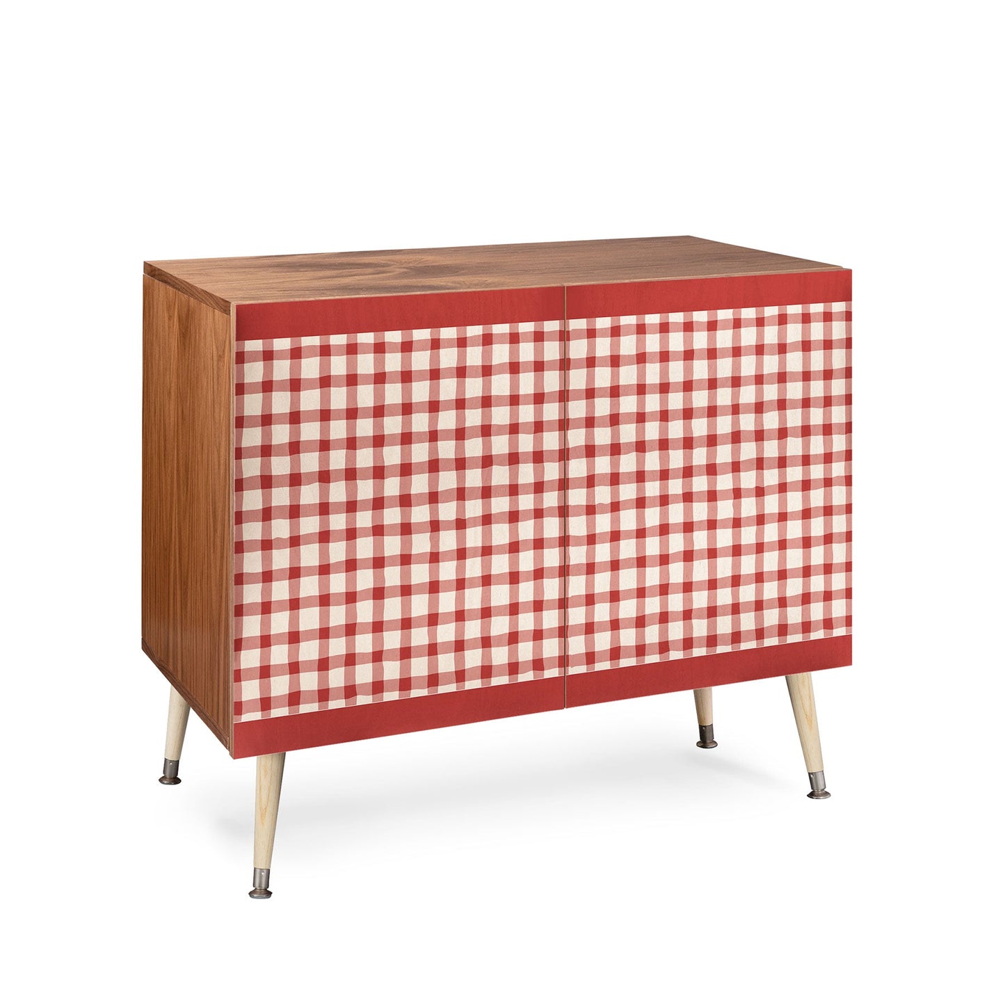 Mirimo Organic Gingham Red Credenza