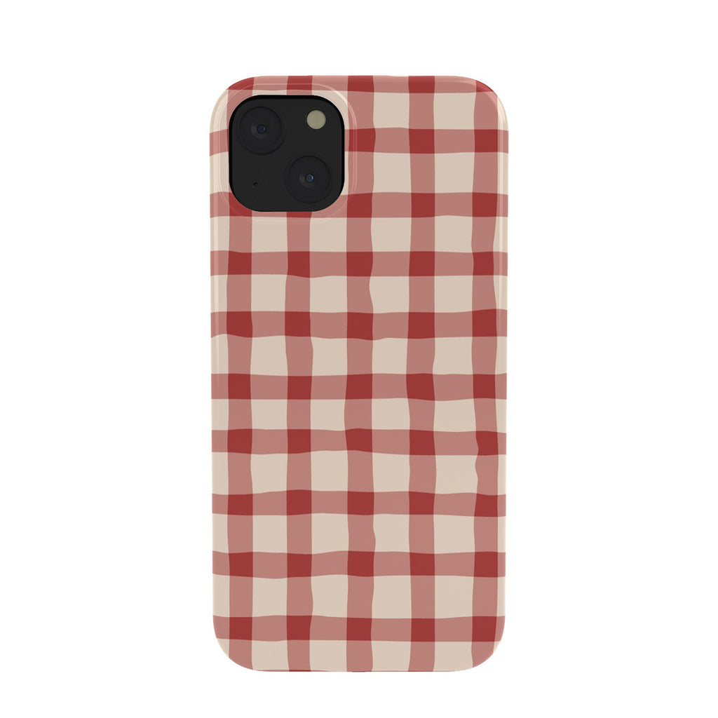Mirimo Organic Gingham Red Phone Case