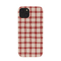 Mirimo Organic Gingham Red Phone Case