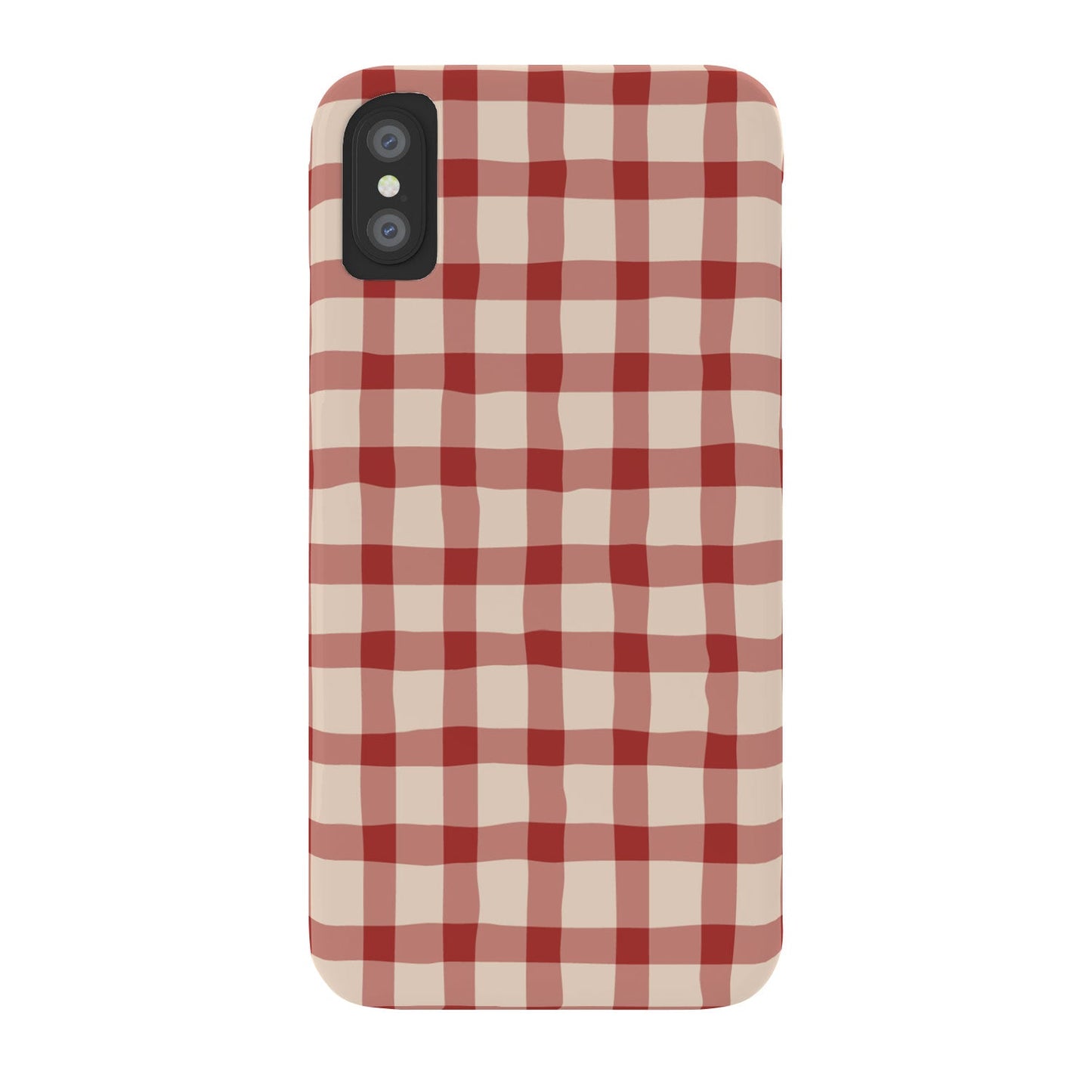 Mirimo Organic Gingham Red Phone Case