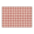 Mirimo Organic Gingham Red Outdoor Rug